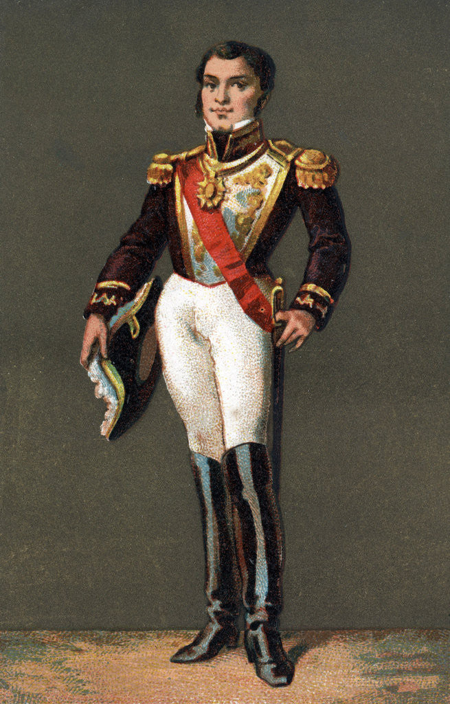 Detail of Portrait of Juan Manuel de Rosas by Corbis
