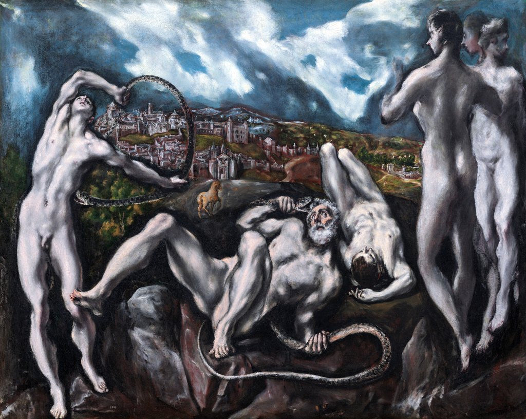 Detail of LaocoÃ¶n by El Greco