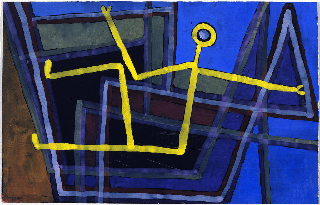 Detail of Framed by Paul Klee