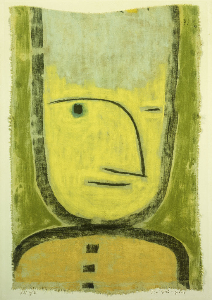 Detail of Der Gelb-Grune by Paul Klee