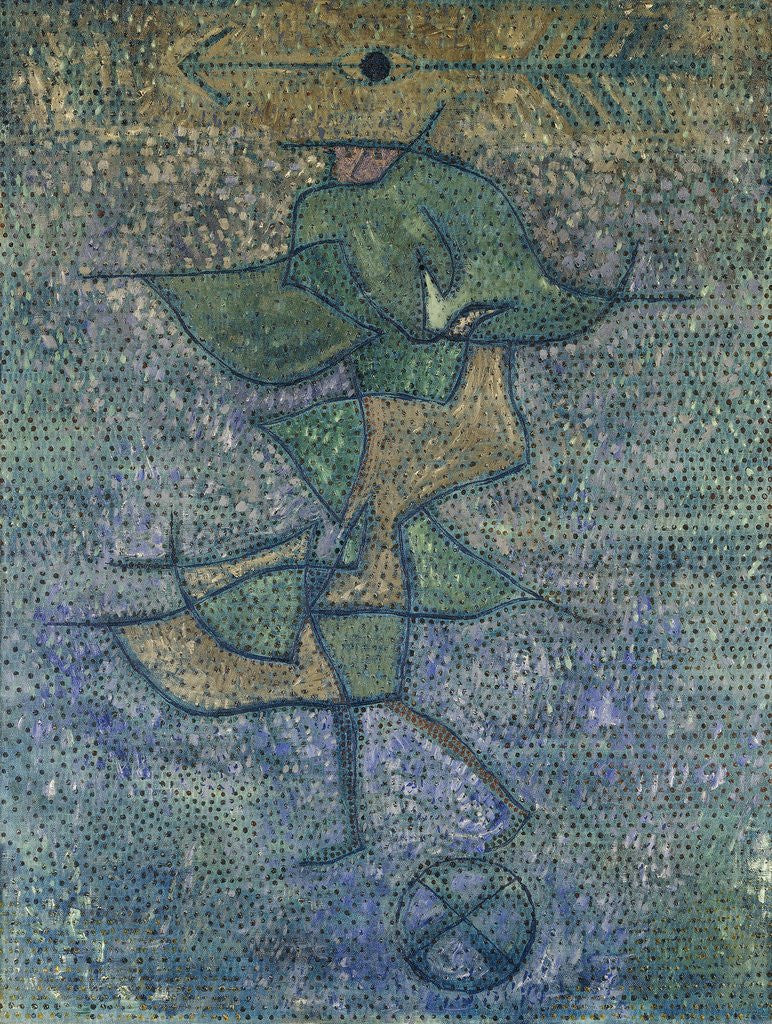 Detail of Diana by Paul Klee