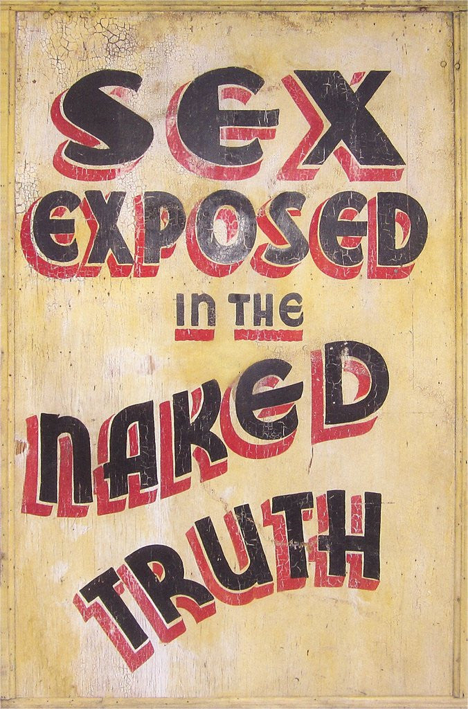 Detail of Sex Exposed in the Naked Truth by Corbis