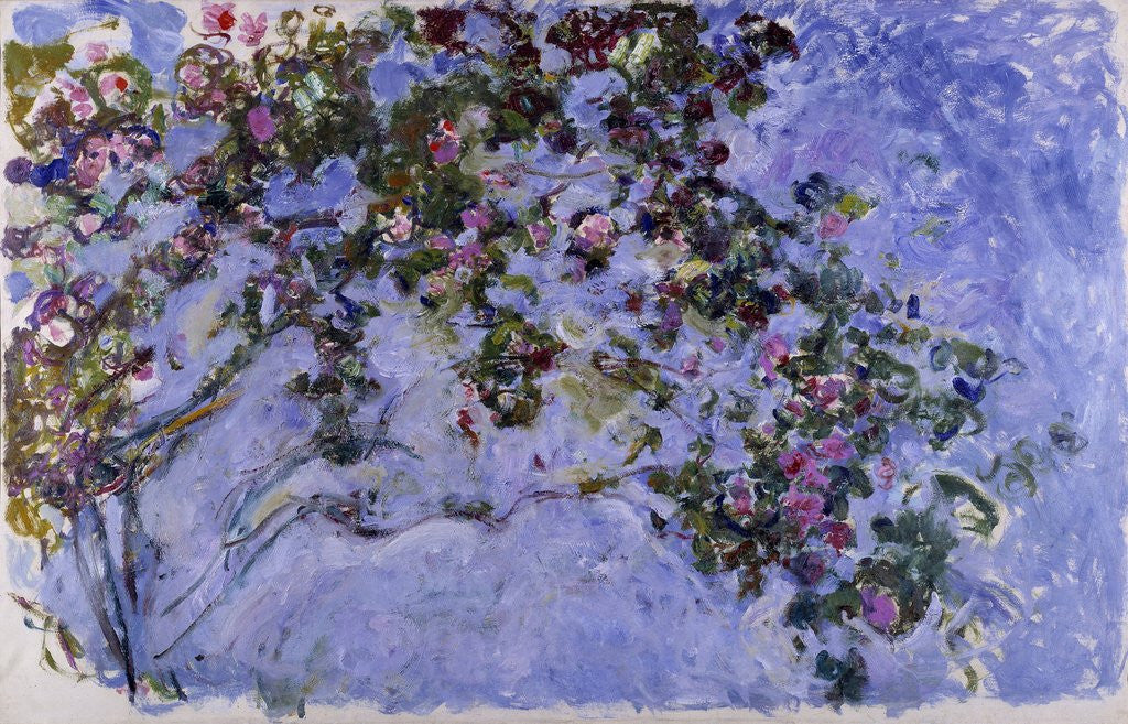 Detail of The Roses by Claude Monet