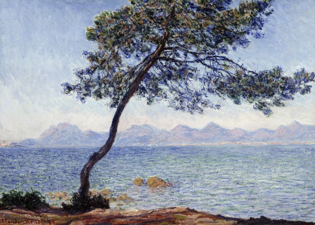 Detail of Antibes by Claude Monet