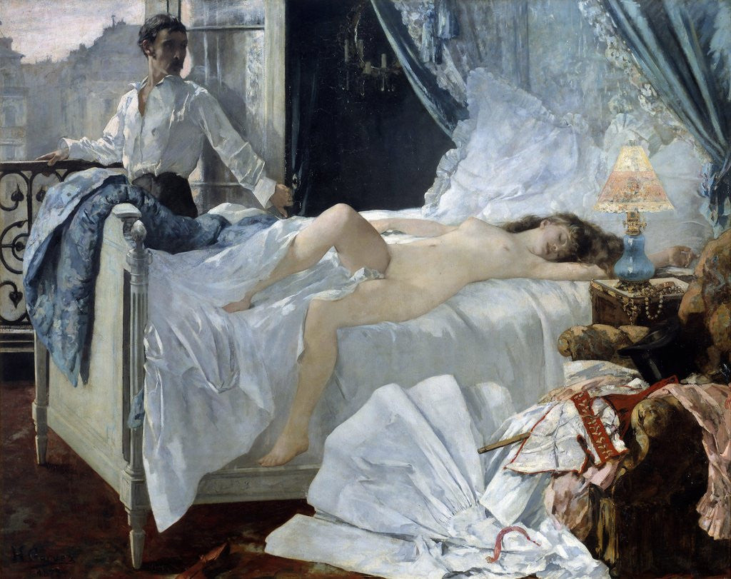 Detail of Rolla by Henri Gervex