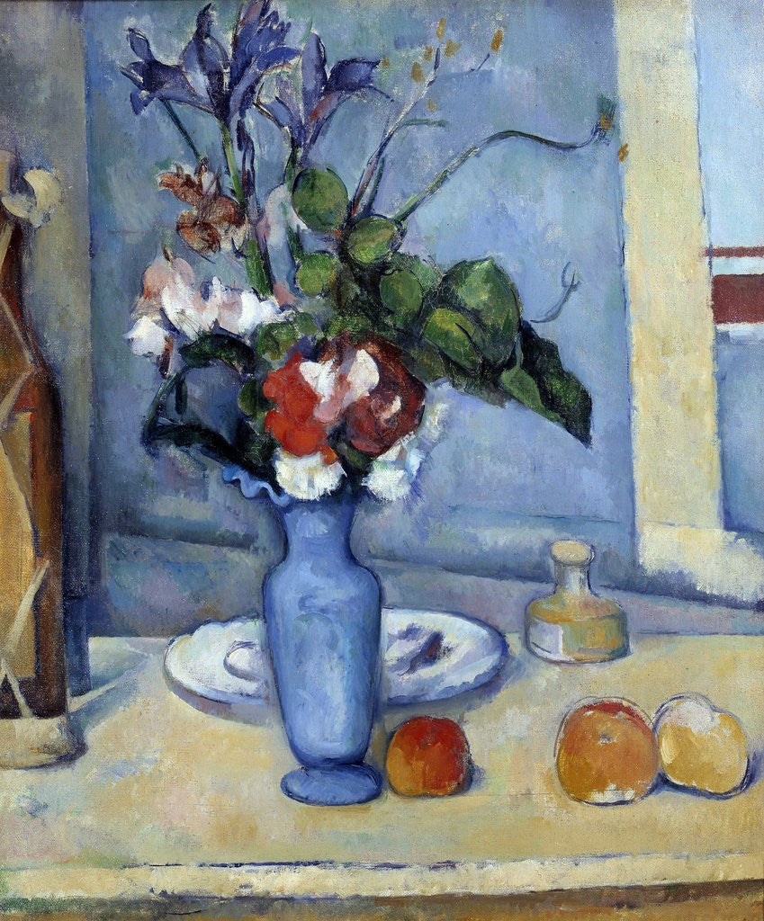 Detail of The Blue Vase, by Paul Cezanne