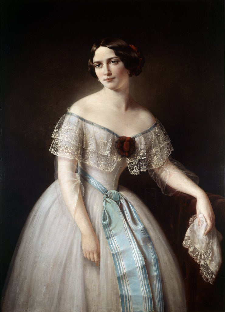 Detail of Portrait of Fanny Cerrito by Corbis
