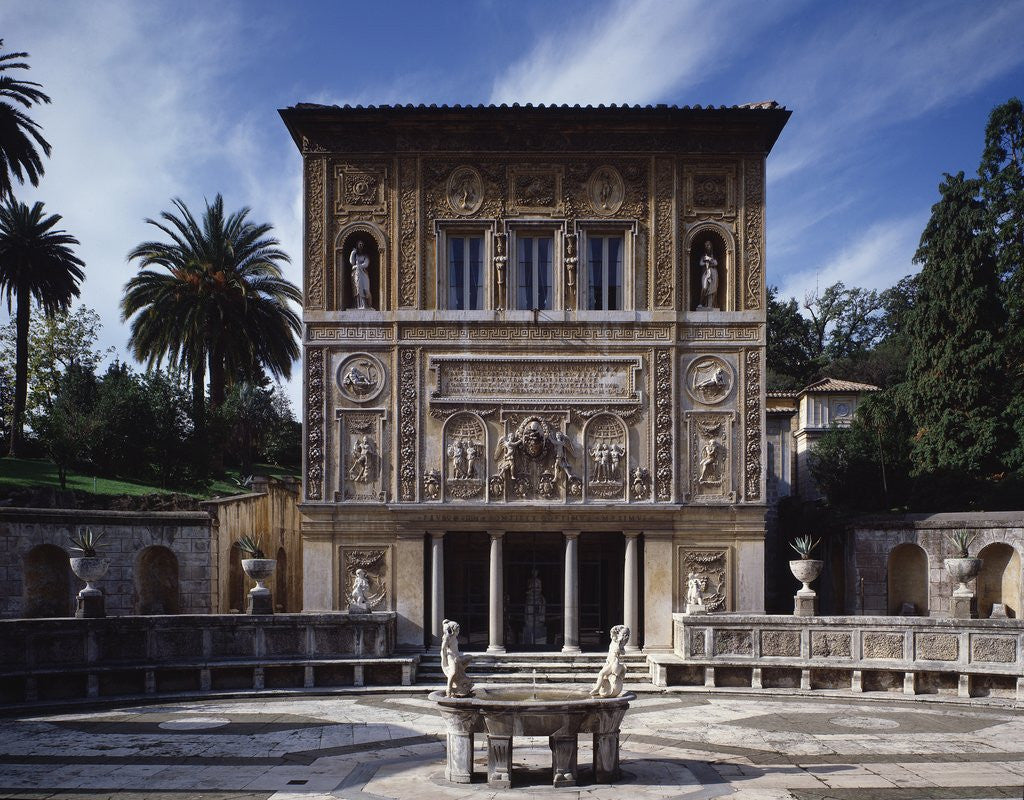 Detail of View of casina Pio IV or Villa Pia by Corbis