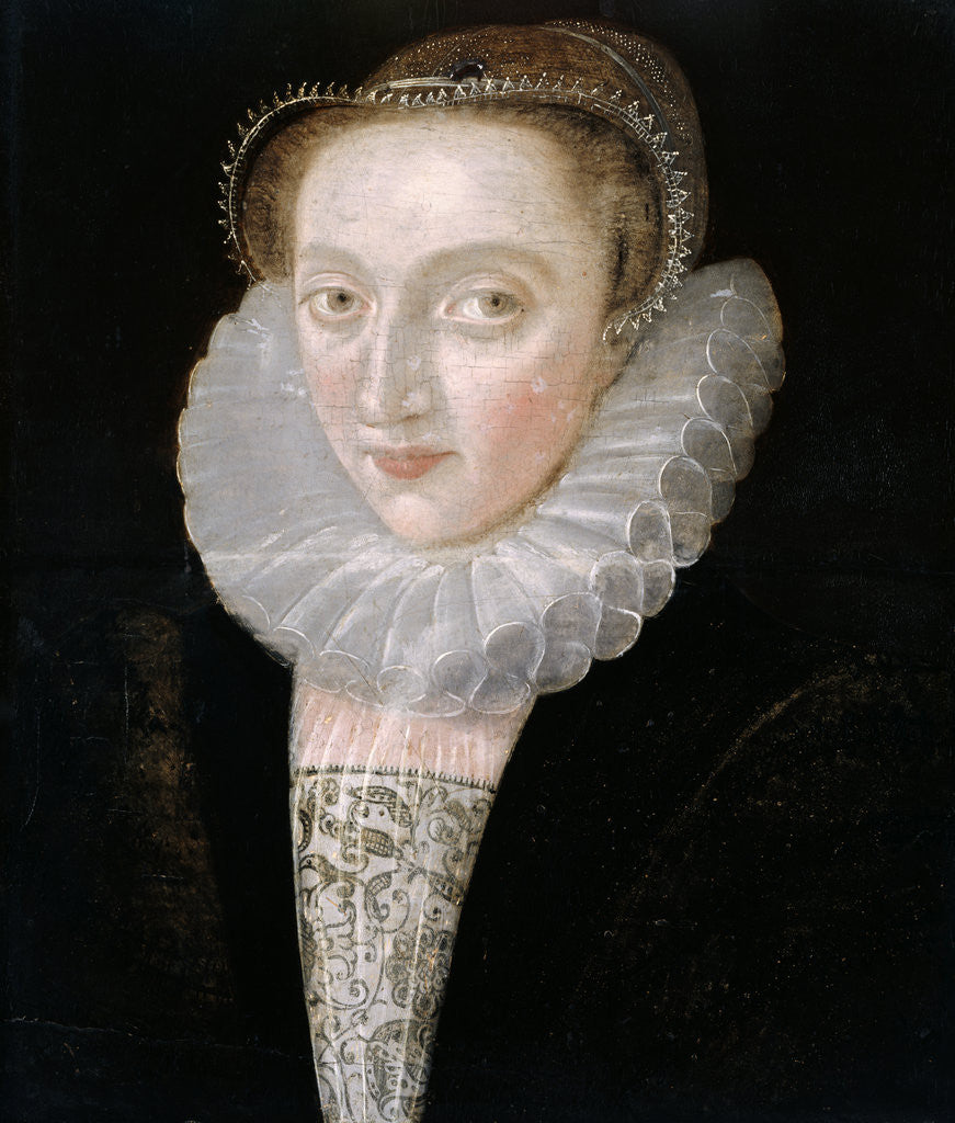 Detail of Portrait of Judith de Valera by Anonymous