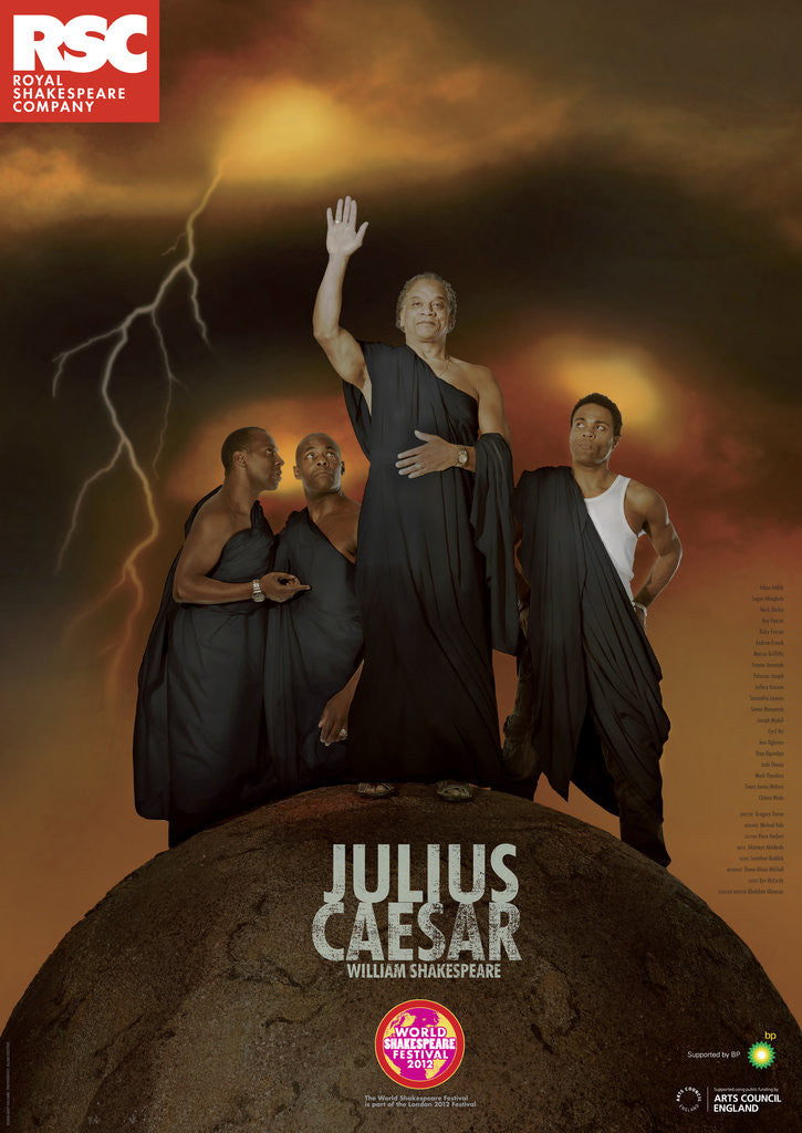 Detail of Julius Caesar, 2012 by Gregory Doran