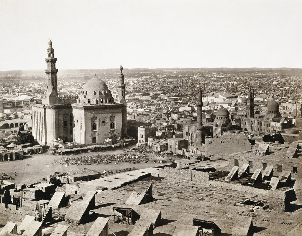 Detail of Panoramic View of Cairo by Francis Frith