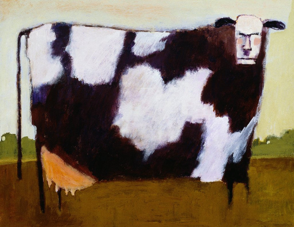 Detail of Cow by Lou Wall