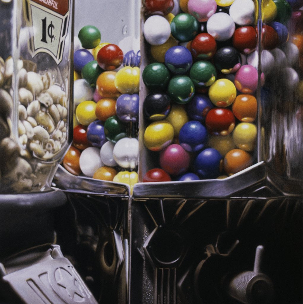 Detail of Gum Ball #8 by Charles Bell