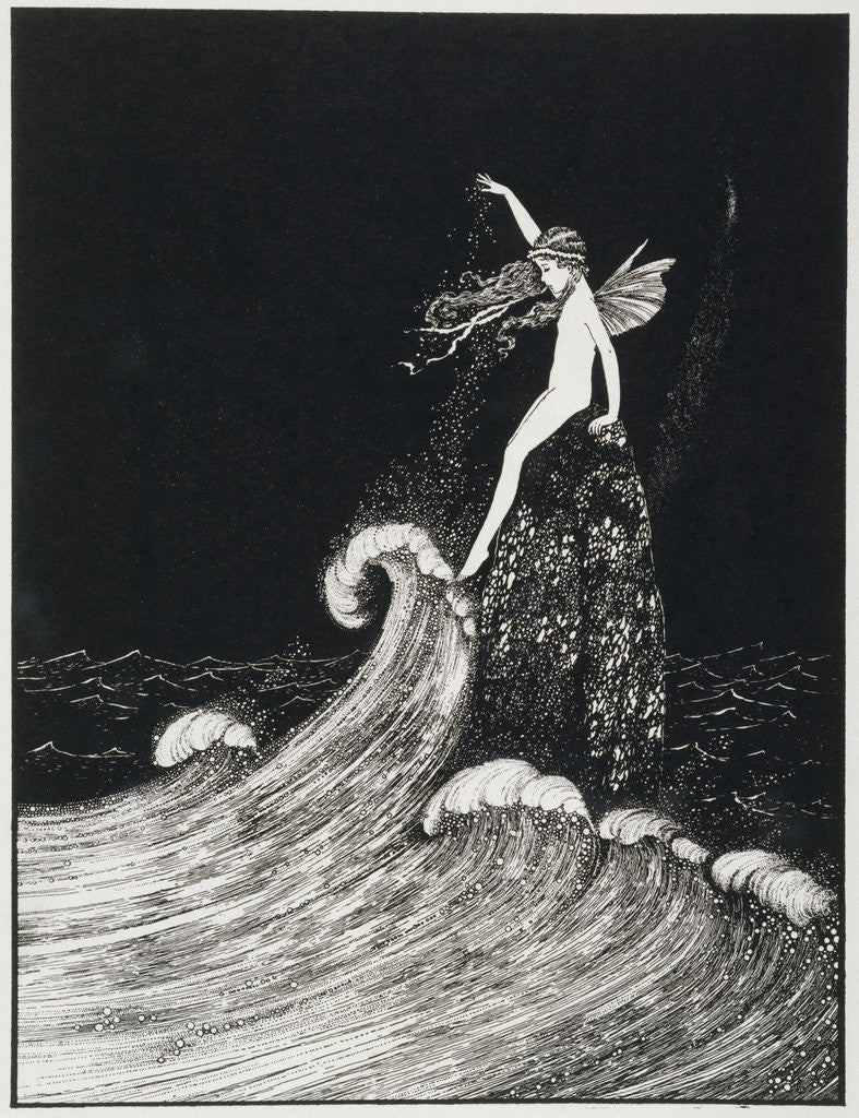 Detail of Flower of the Foam by Ida Rentoul Outhwaite
