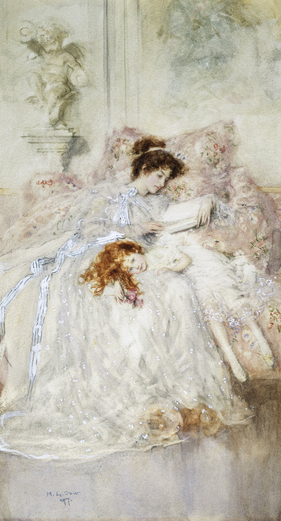 Detail of Precious Moments by Mary Louise Gow