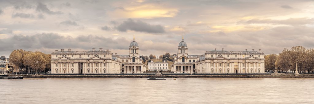 Detail of Royal Naval College, Greenwich by Assaf Frank