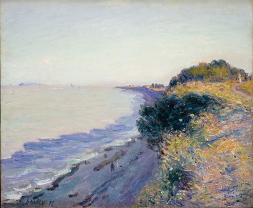 Detail of Bristol Channel, Evening, 1897 by Alfred Sisley