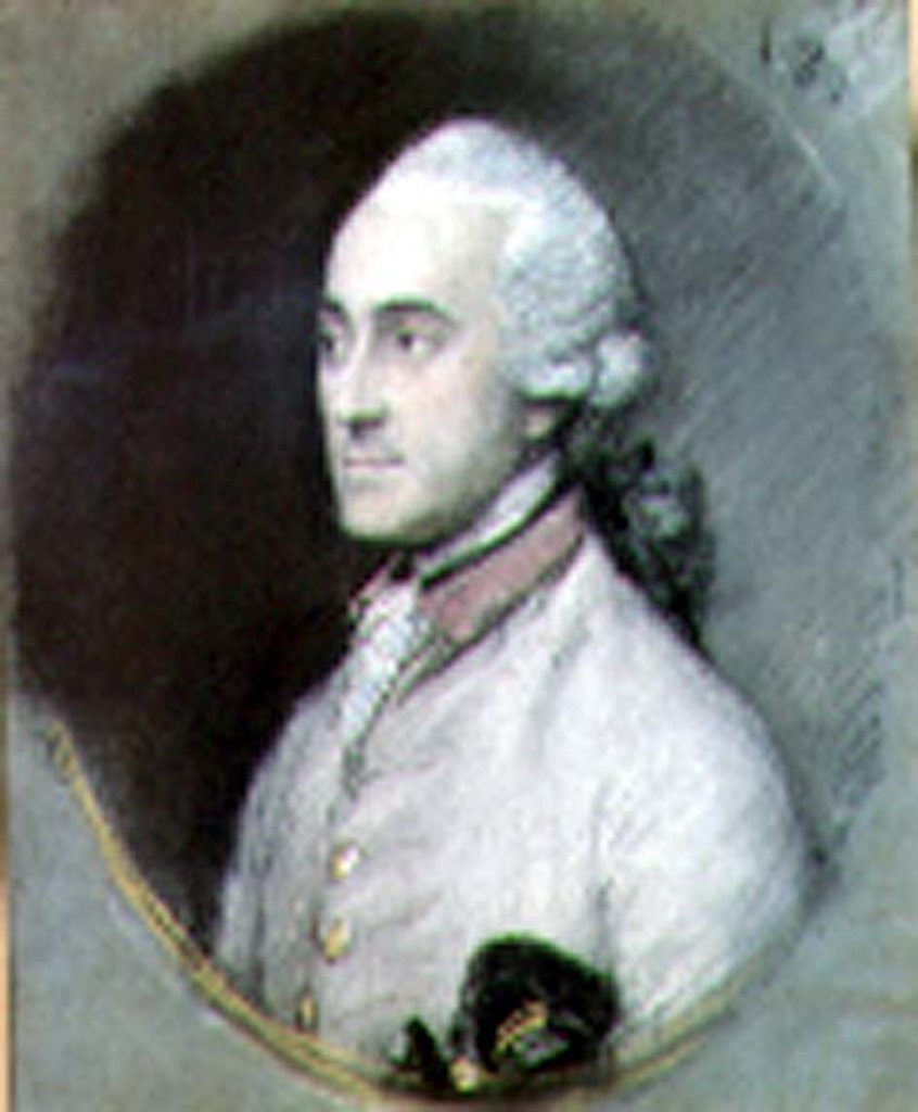 Detail of Portrait of George Pitt, 1st Baron Rivers by Thomas Gainsborough
