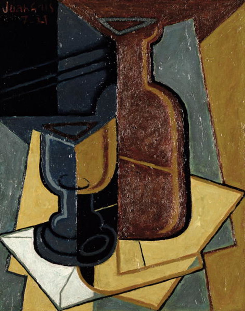 Detail of The Letter, 1921 by Juan Gris