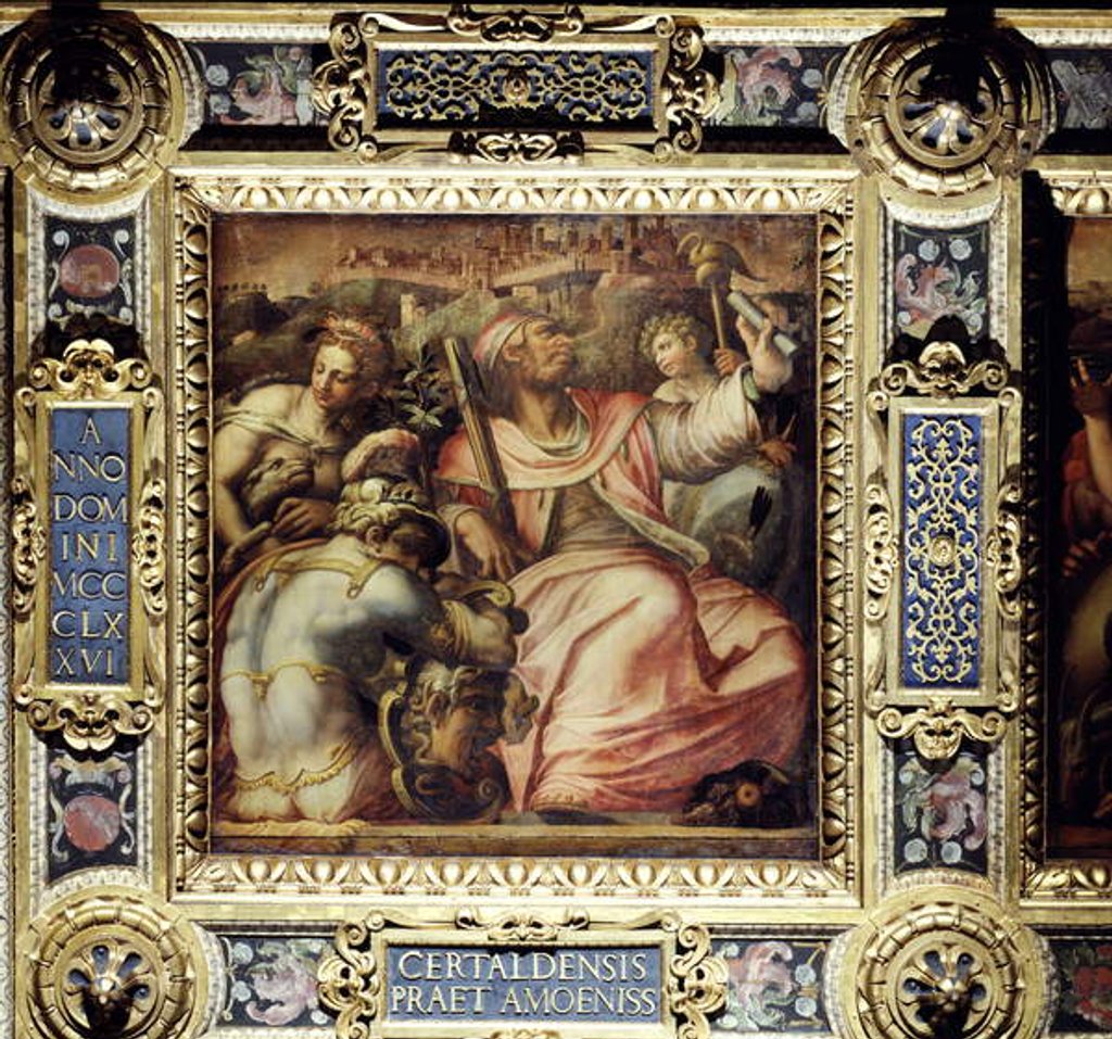 Detail of Allegory of the town of Certald by Giorgio (and workshop) Vasari