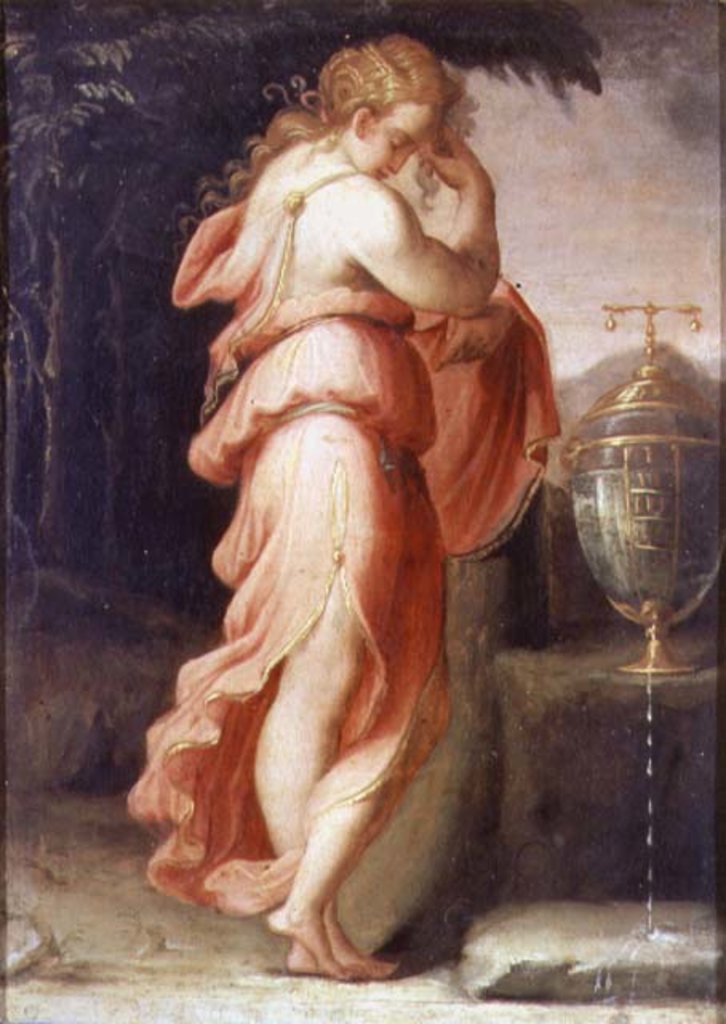 Detail of Artemisia grieving over Mausolus by Francesco de Rossi Salviati Cecchino