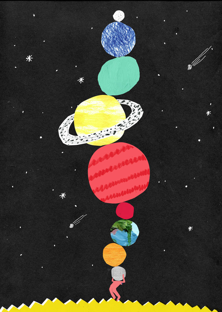 Detail of Solar System by Luke Best