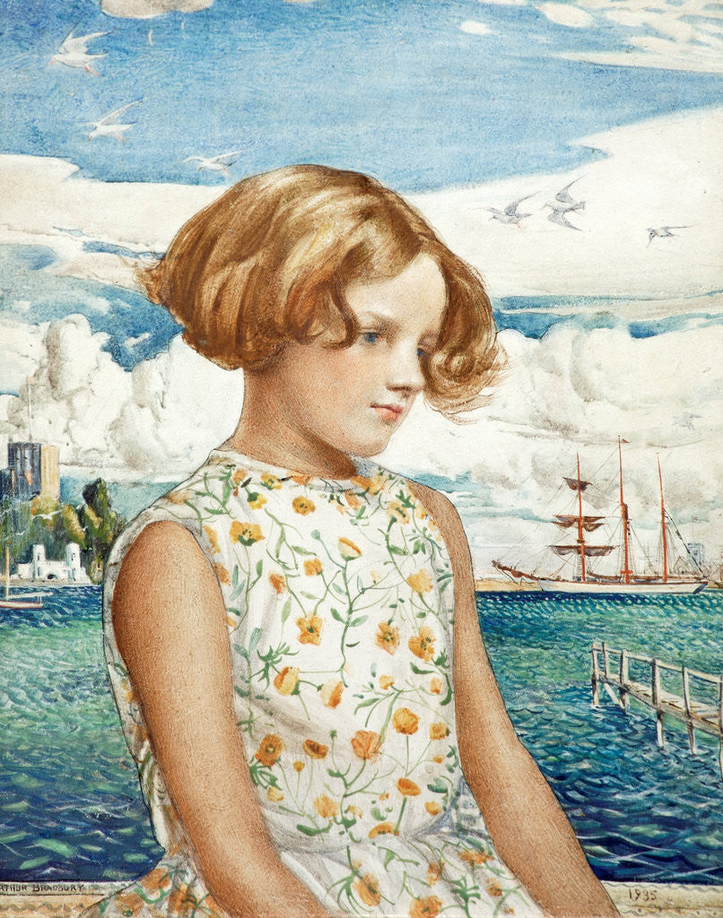 Detail of Pamela by Arthur Bradbury