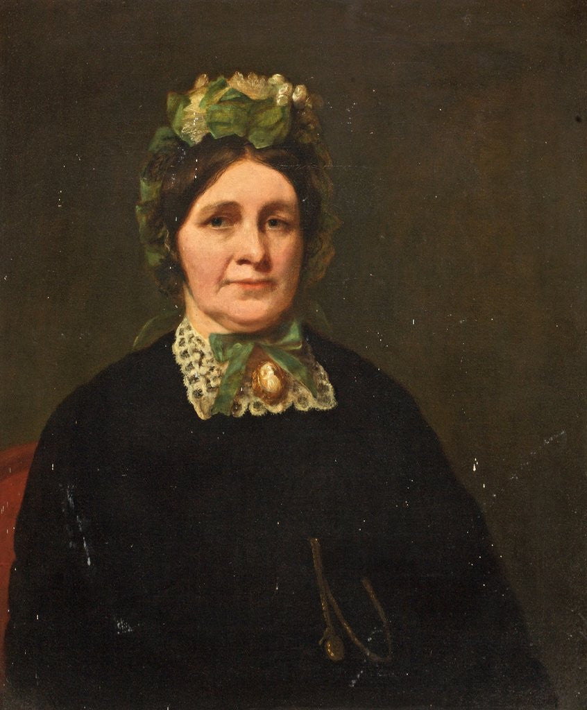 Detail of Mrs Samuel Cotes (1803–1875) by British School