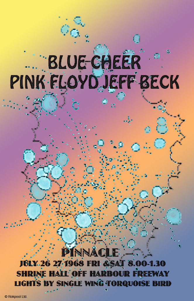 Detail of Pink Floyd Bubbles Poster by Rokpool