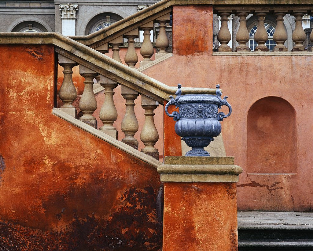 Detail of Stairway to Royal Hospital Garden by Corbis
