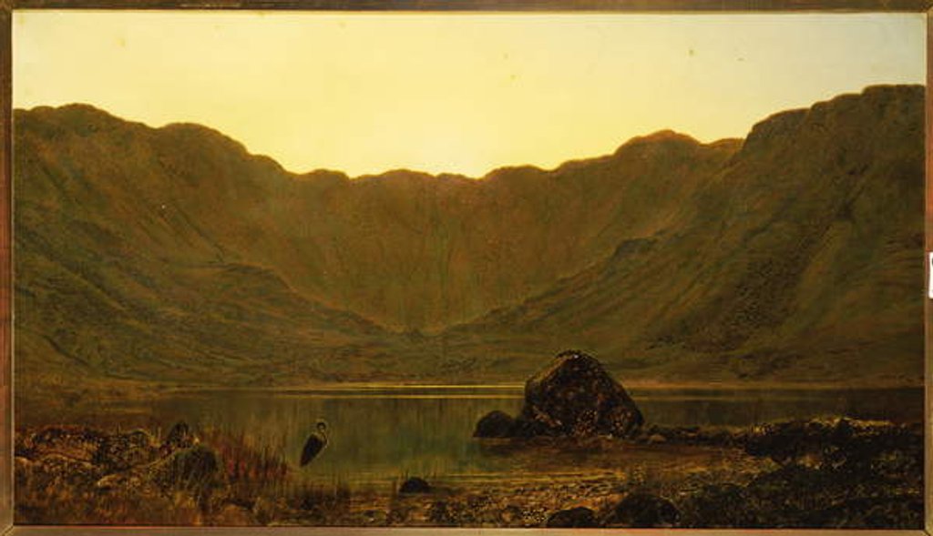 Detail of Mountain Solitude, 1885 by John Atkinson Grimshaw