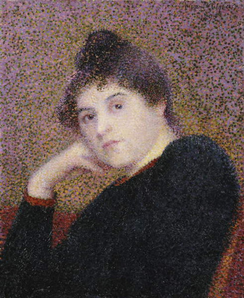 Detail of Portrait of a Woman, 1892 by Hippolyte Petitjean