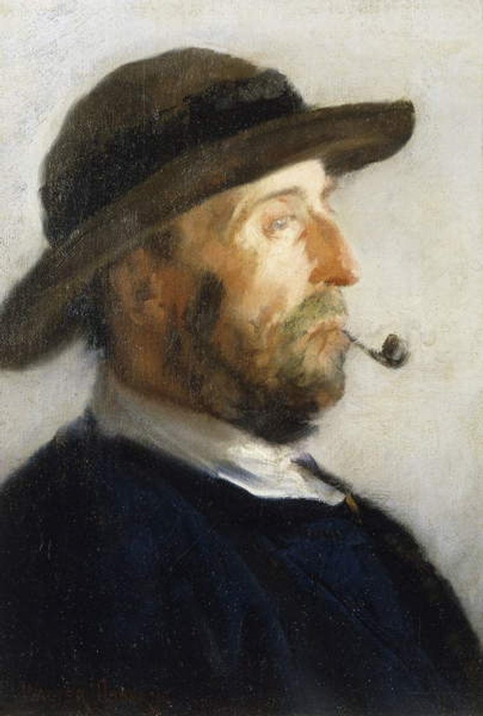 Detail of Portrait of an Artist, 1884 by Walter Frederick Osborne