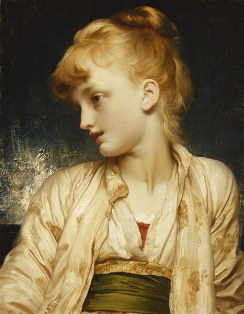 Detail of Gulnihal by Frederic Leighton
