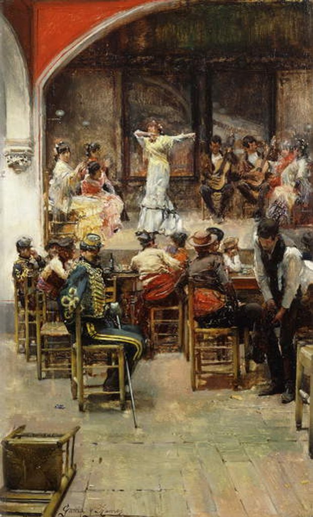Detail of Spanish Cabaret by José García Ramos
