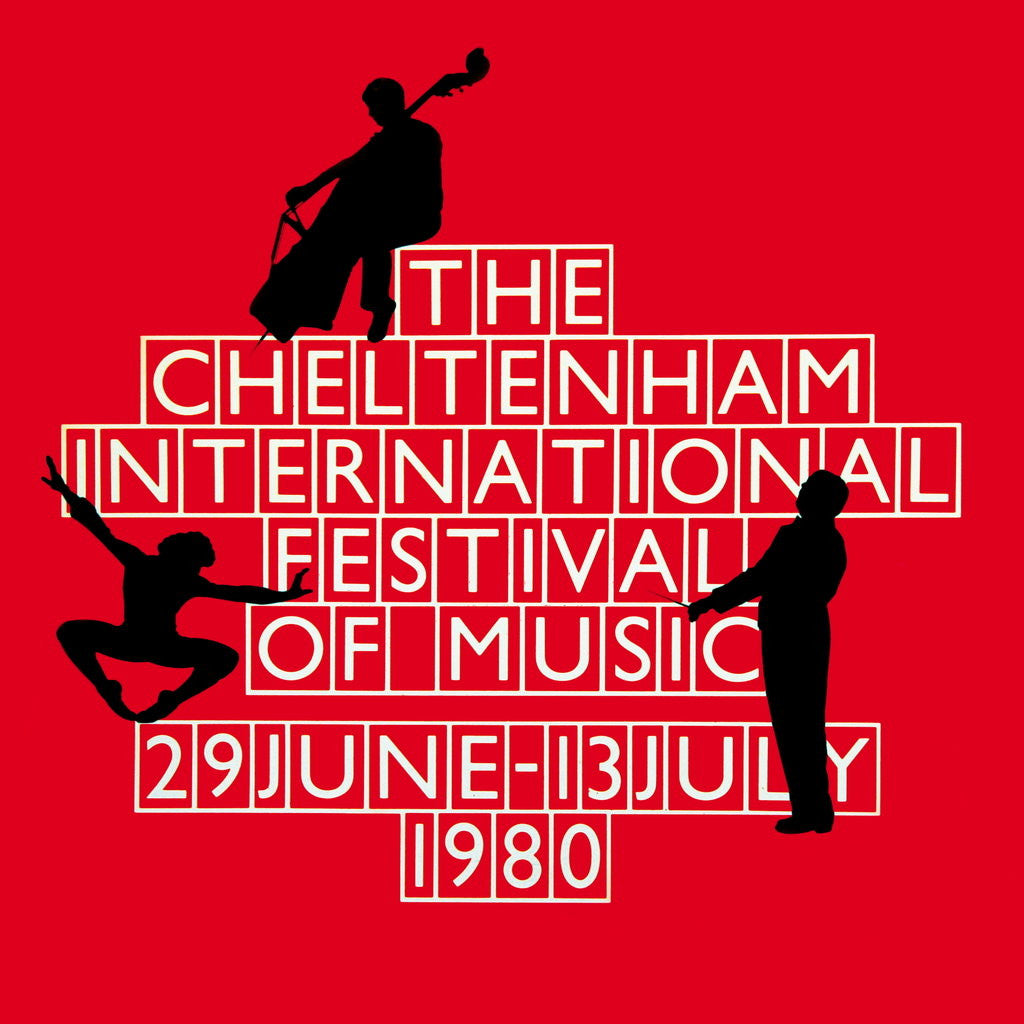 Detail of 1980 Cheltenham Music Festival Programme Cover by Cheltenham Festivals