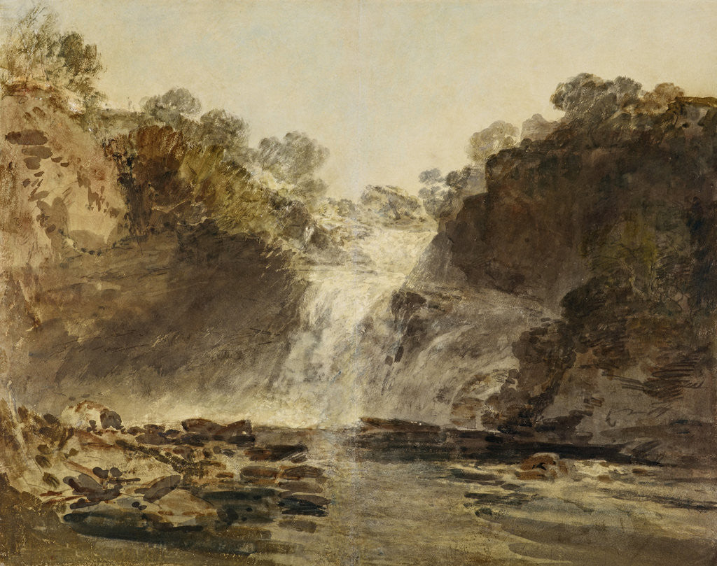 Detail of The Falls of Clyde by Joseph Mallord William Turner