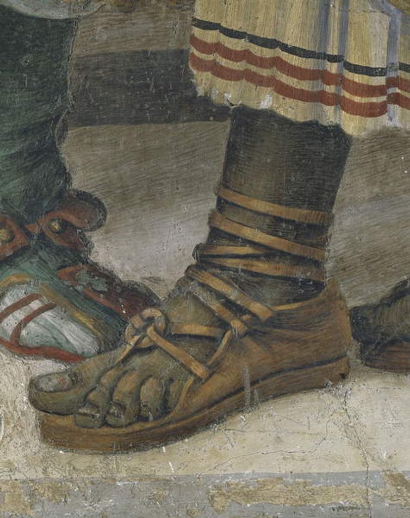 Detail of St Philip Driving Dragon from Temple of Hieropolis by Filippino Lippi