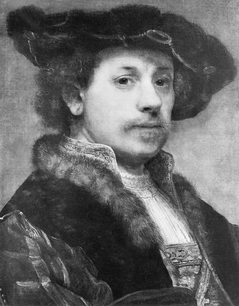 Detail of Rembrandt the Painter by Corbis