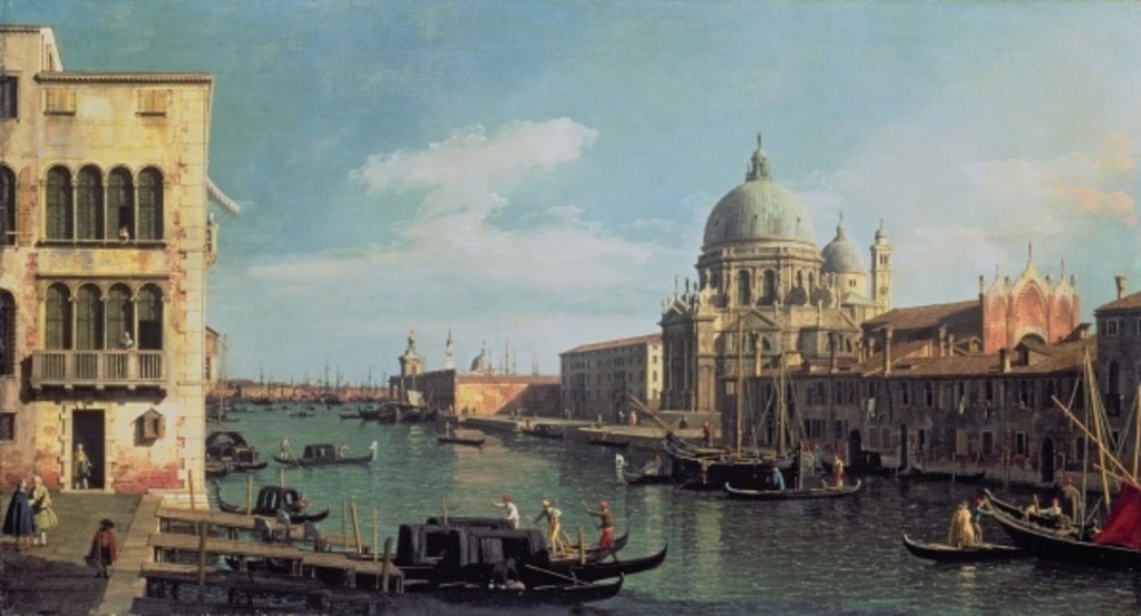 Detail of View of the Grand Canal by Canaletto