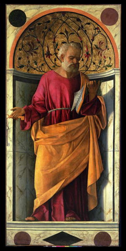 Detail of St. Peter by Giovanni Bellini