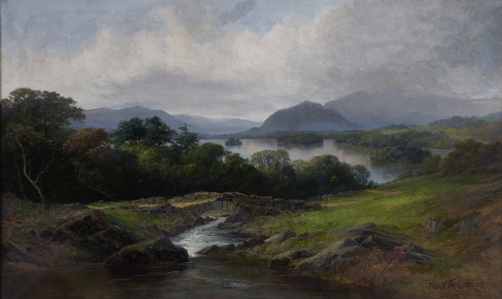Detail of Lake District by Frank Thomas Carter