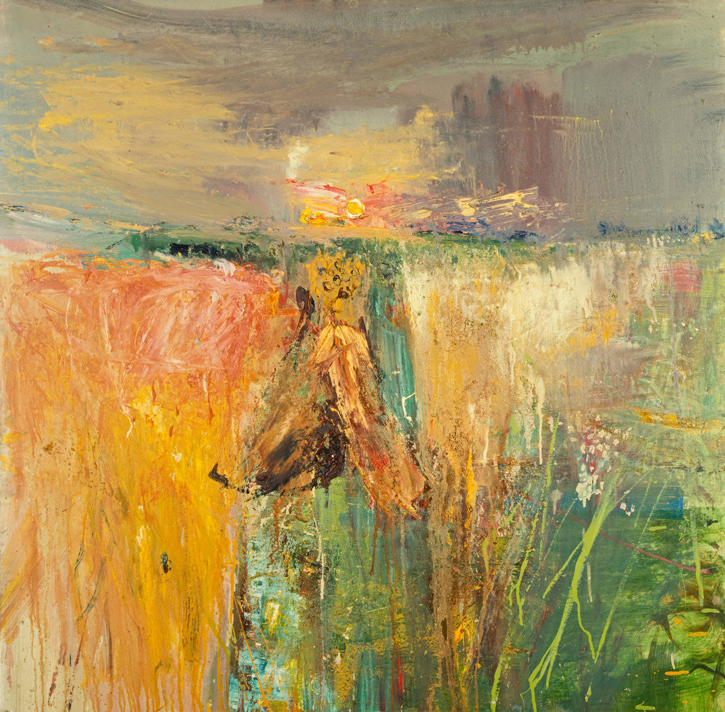 Detail of Harvest by Joan Eardley