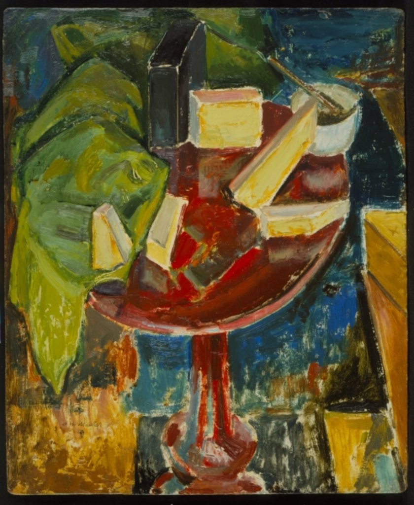 Detail of Red Table Top Still Life, c.1919 by Alfred Henry Maurer