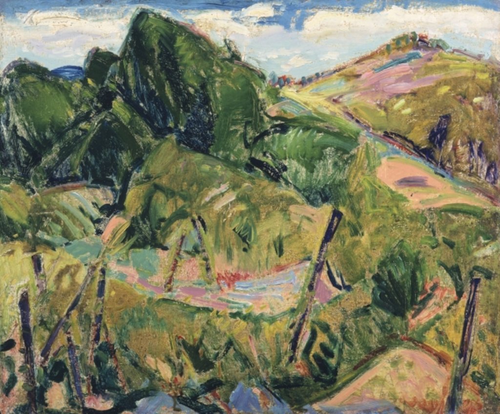 Detail of Landscape, c.1916 by Alfred Henry Maurer