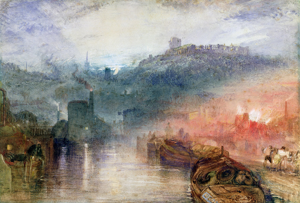 Detail of Dudley, Worcester by Joseph Mallord William Turner