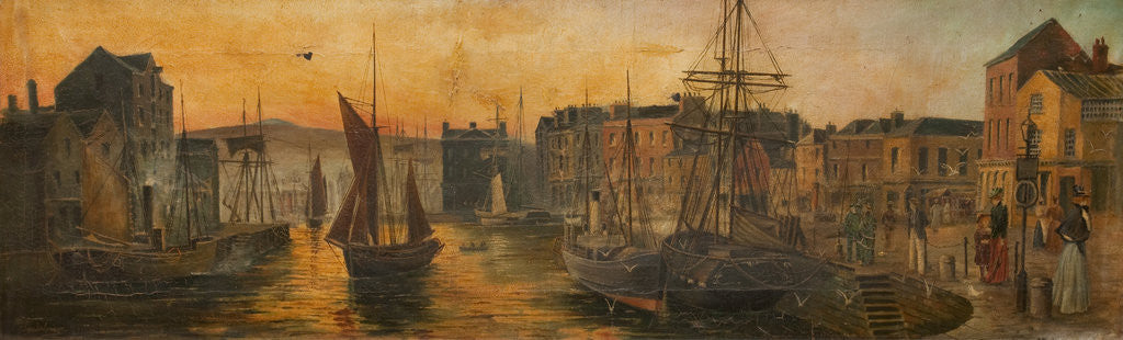 Detail of Douglas Harbour by Henry Johnson