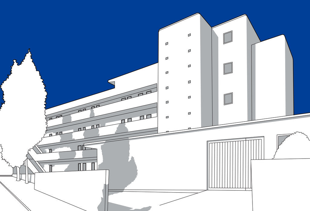 Detail of Isokon Building - Lawn Road by People Will Always Need Plates