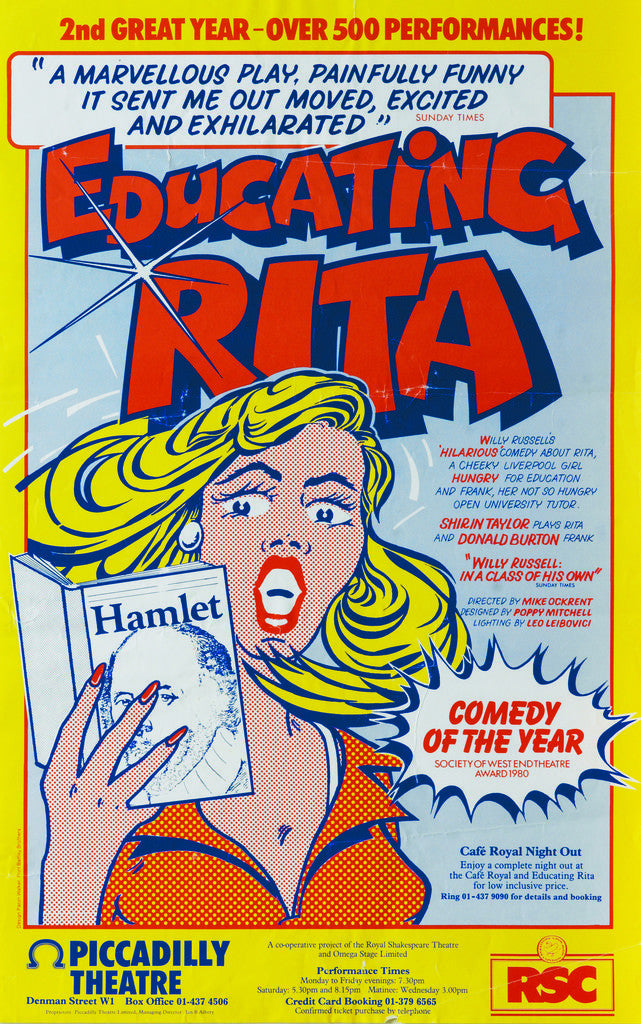 Detail of Educating Rita, 1980 by Mike Ockrent