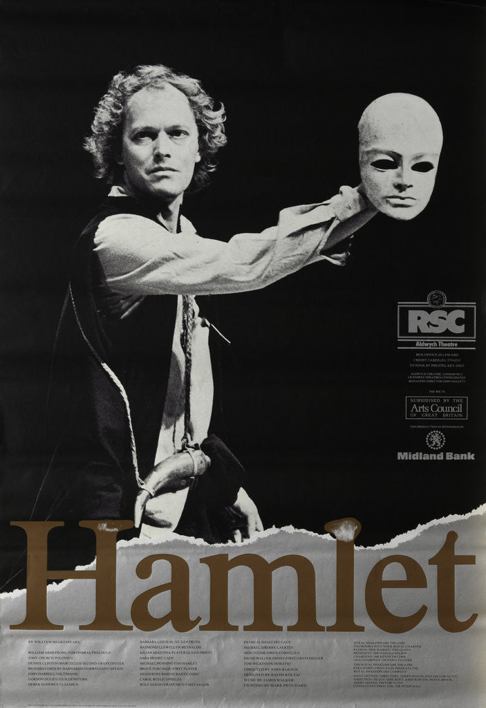 Detail of Hamlet, 1981 by John Barton